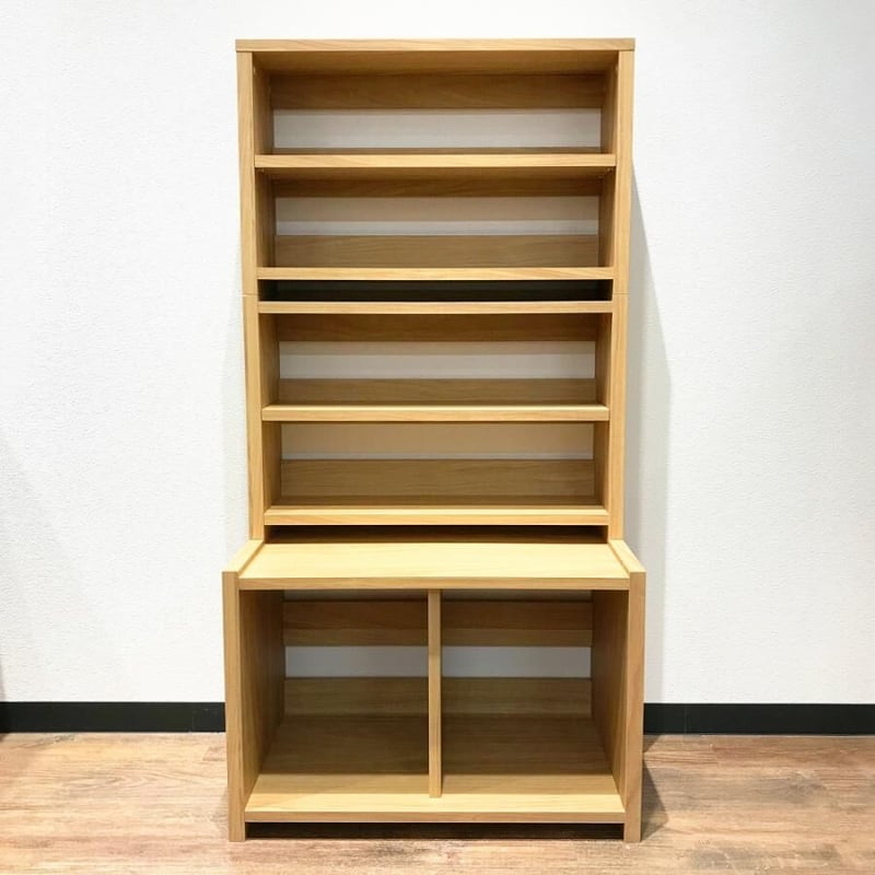 レコードラック スタッキングラック 3段 REGULAR × CD RACK × CD