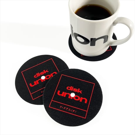 コースター(ミニチュアスリップマット)/ ディスクユニオン DISK UNION