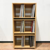 レコードラック スタッキングラック 3段 REGULAR × REGULAR × REGULAR FLAT / ディスクユニオン DISK UNION