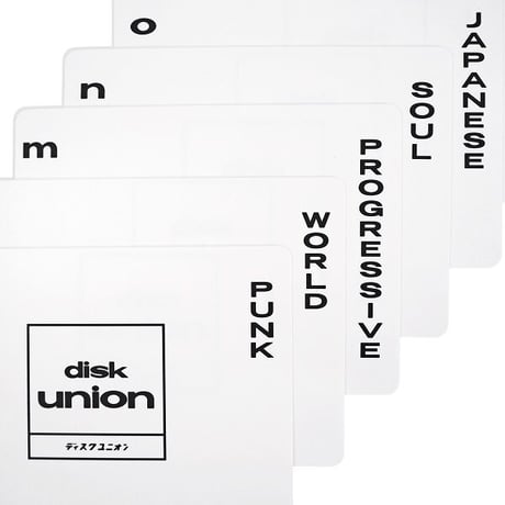 CD DIVIDERS (CD用インデックスプレート32枚セット) / diskunion  / ディスクユニオン