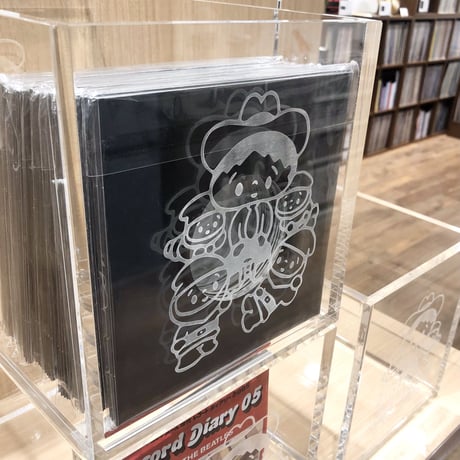 【収納ストア限定】レコスケくん アクリルEPコンテナ