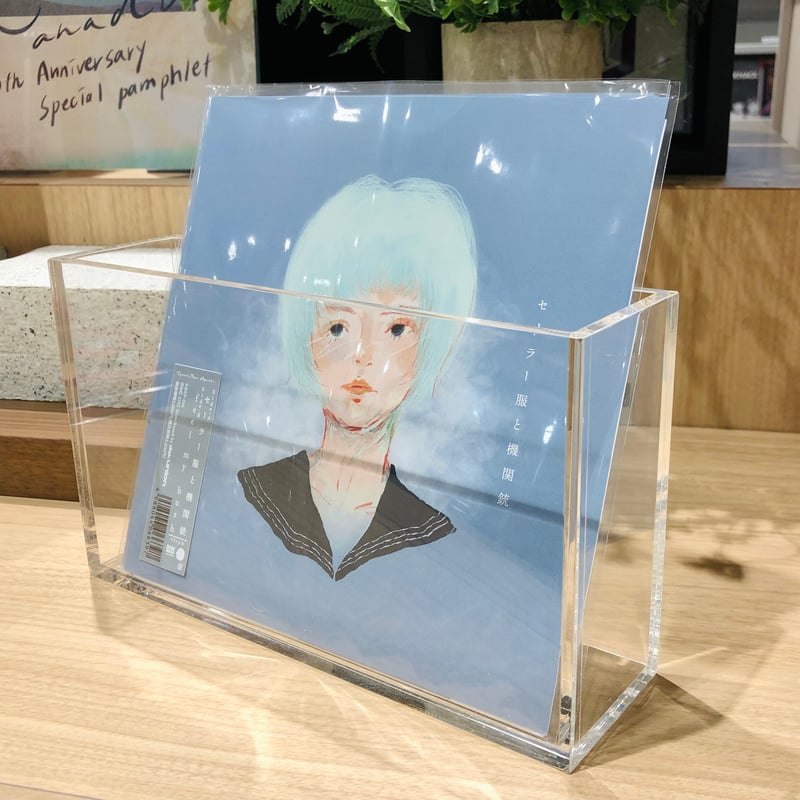 レコードサイドラック アクリル製 (EP用/アクリル) | diskunion CD