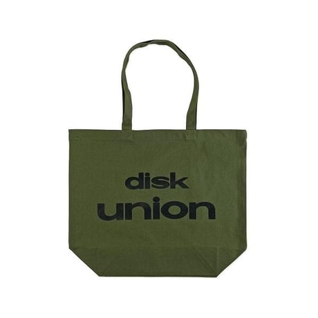 diskunion ロゴ トートバッグ / ディスクユニオン DISK UNION