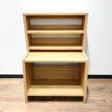 レコードラック スタッキングラック 2段 ANGLE × CD RACK FLAT / ディスクユニオン DISK UNION