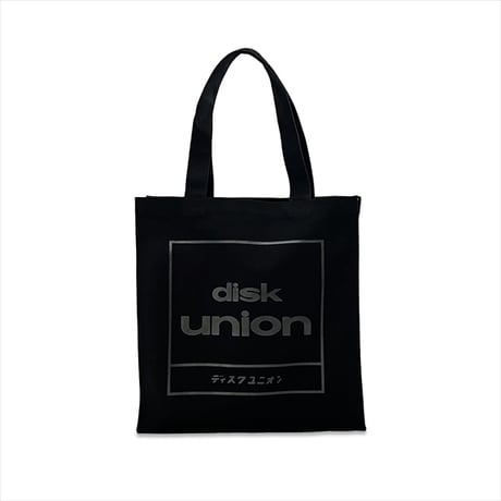 diskunion レコード トート 四角ロゴ / ディスクユニオン DISK UNION