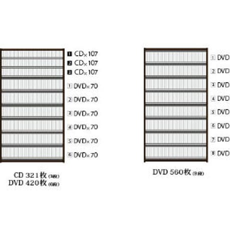 CDストッカー CS1284