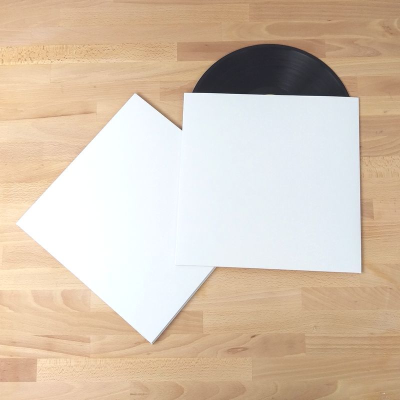 LP用白ジャケット (穴無し) 20枚セット | diskunion CDレコード