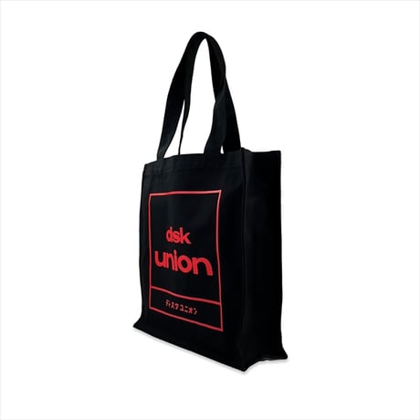 diskunion レコード トート 四角ロゴ / ディスクユニオン DISK UNION