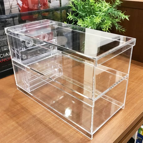カセットテープ収納ケース  + フタ セット