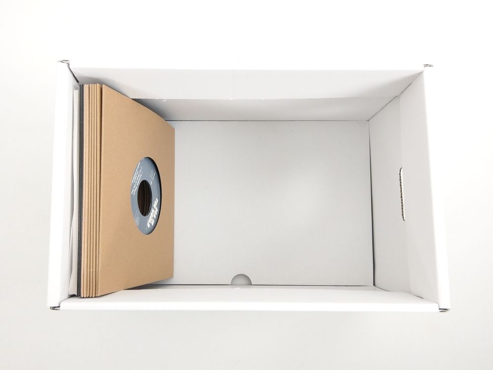 7インチ　レコード 5枚セット コンピレーション　ボックス RECORD STORAGE BOX EP (7inchシングル) 用 5箱セット | dis