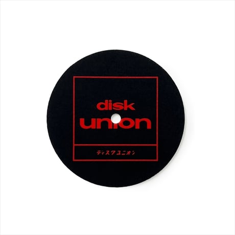 コースター(ミニチュアスリップマット)/ ディスクユニオン DISK UNION