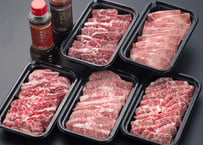 一心亭焼肉１kg５点詰合せ（冷凍）