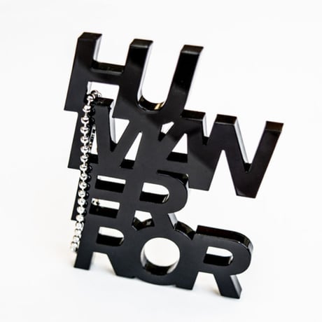 Human error [ black ] Key Charm
