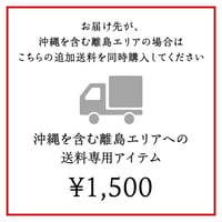 沖縄を含む離島エリアへの送料専用アイテム
