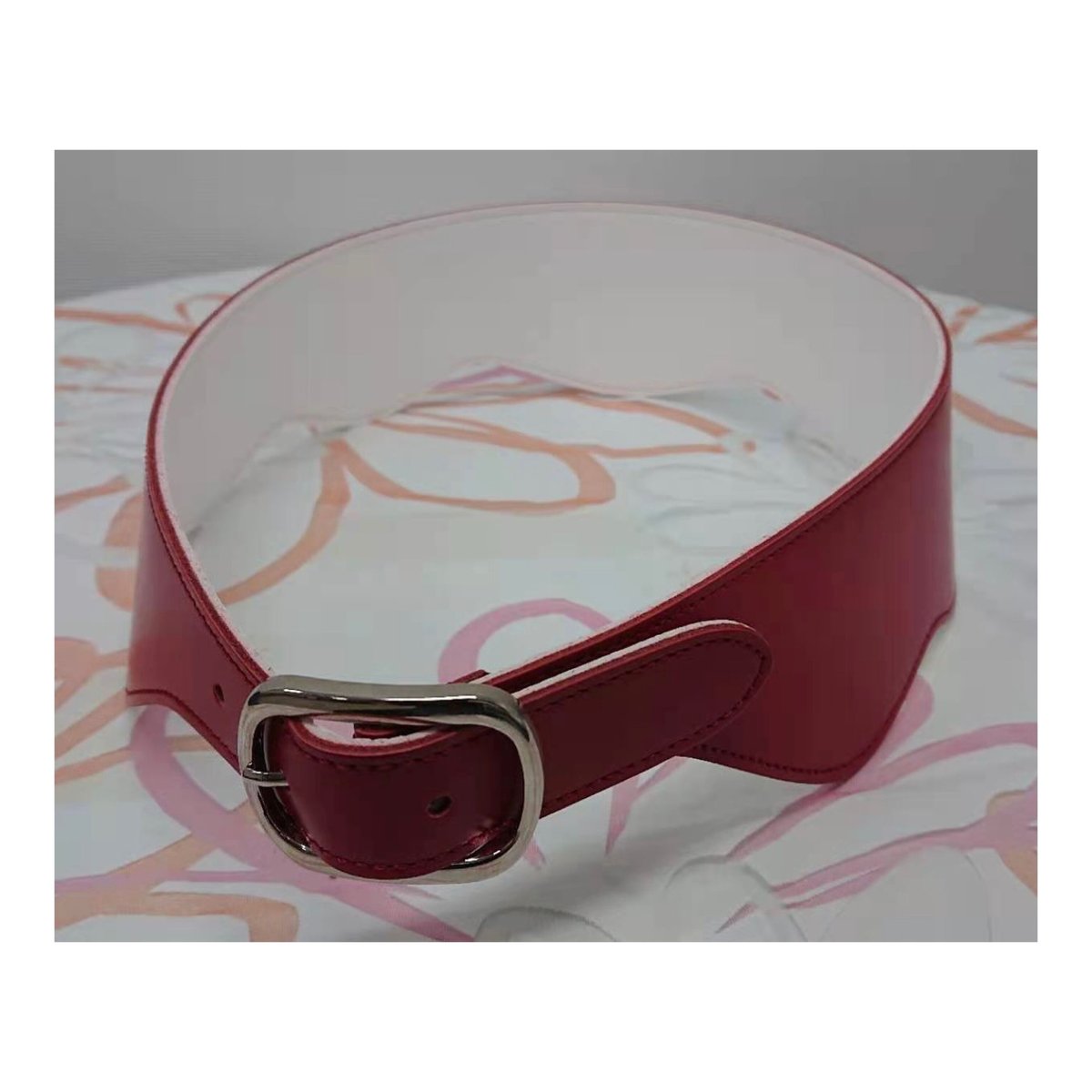 オリジナル二胡立奏ベルト【レッド&ホワイト】 | WeiWei's Music Boutique