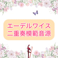 「エーデルワイス」二重奏模範音源