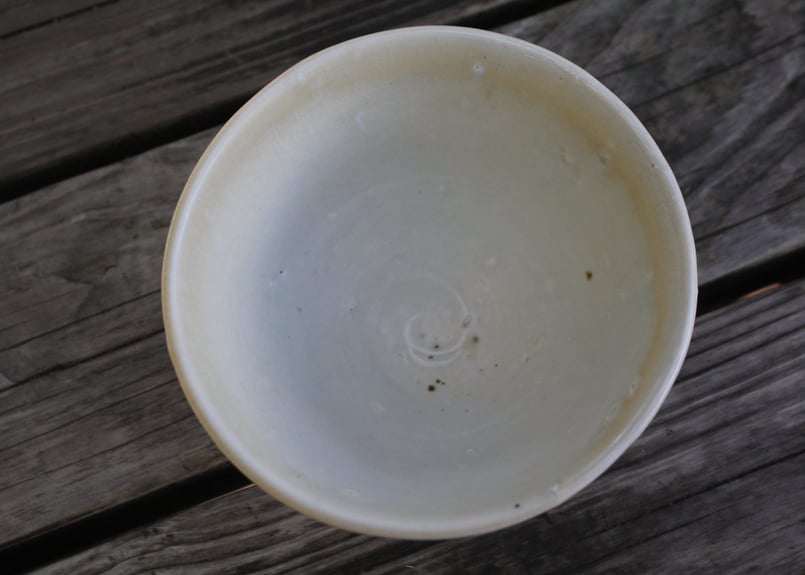 光藤佐 白磁赤絵茶碗 3 | online shop ゆすらや