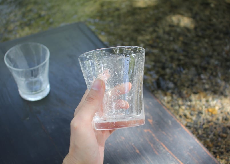 荒川尚也 渓流グラス 1（左） | online shop ゆすらや