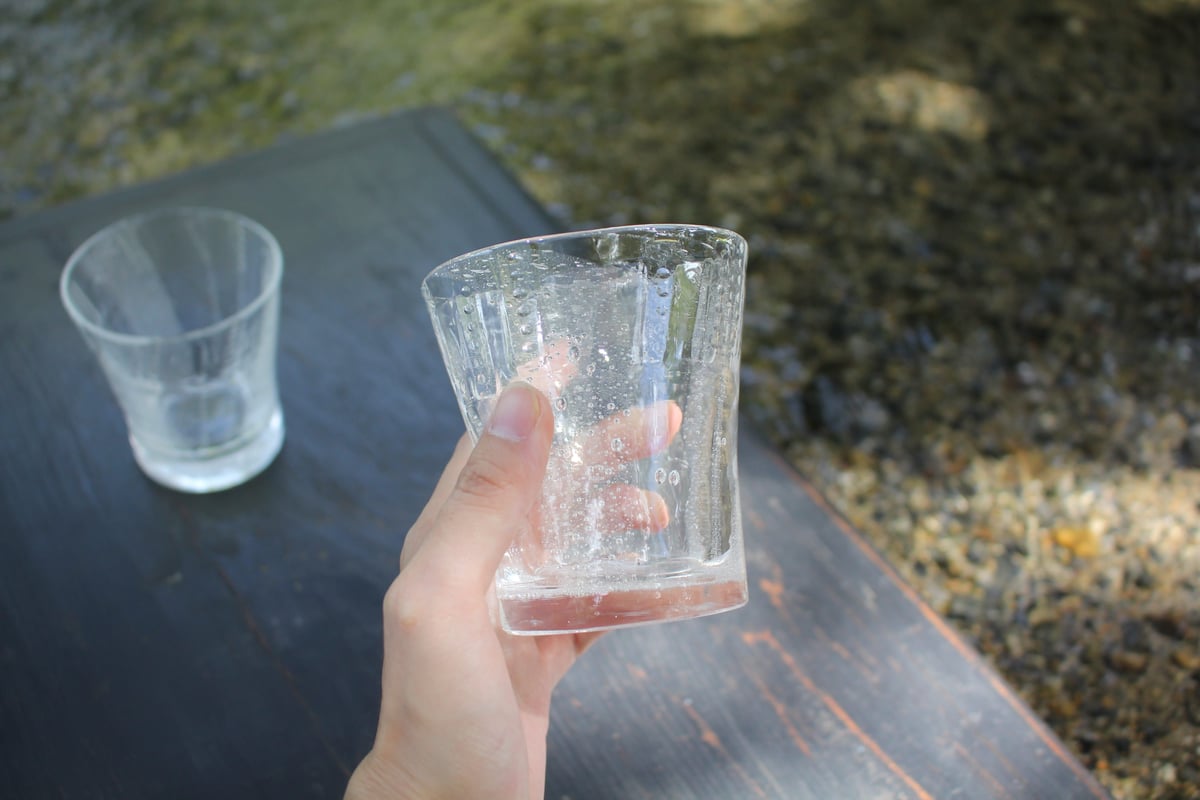 荒川尚也 渓流グラス 1（左） | online shop ゆすらや