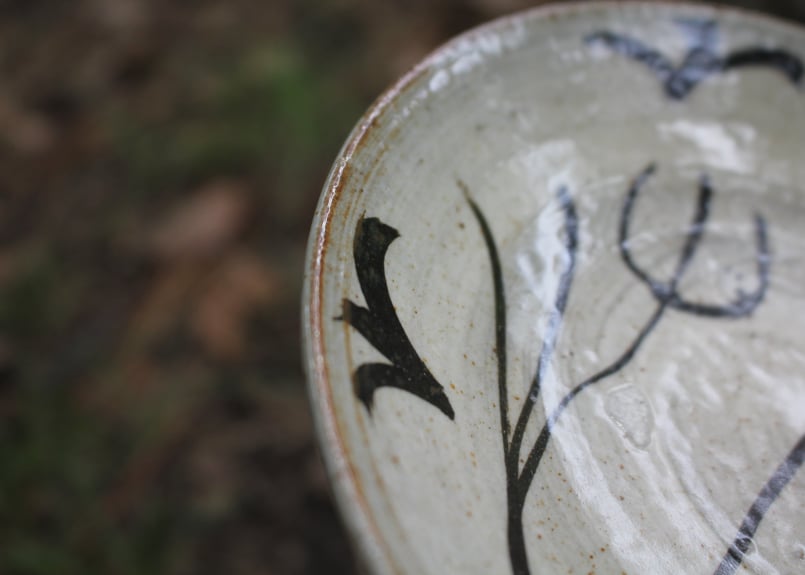 光藤佐 皿 光藤佐 鉄絵皿5.5寸 1 | online shop ゆすらや