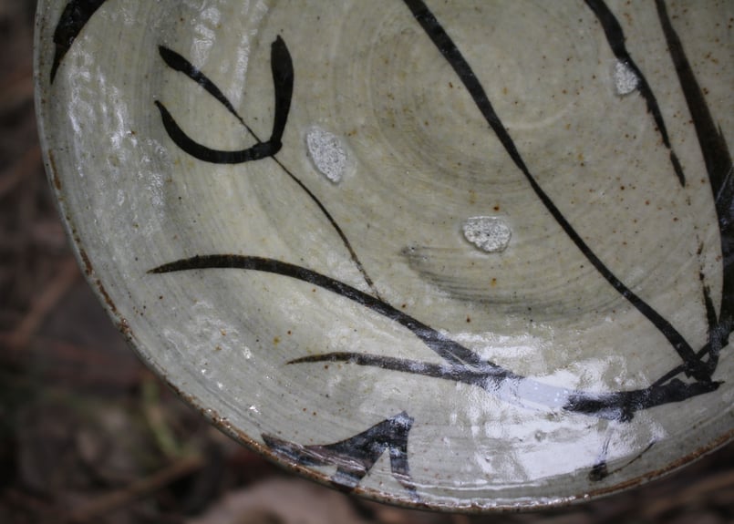 光藤佐 鉄絵皿5.5寸 2 | online shop ゆすらや