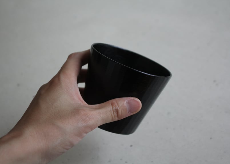 矢沢光広 手刳りカップ 3 | online shop ゆすらや