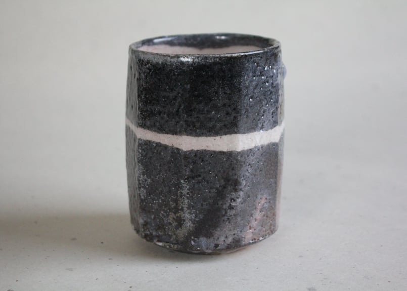 ◎◎蔵くら◎ 美濃焼 鼠志野 湯飲み 湯呑み 白山窯 山田正和 ◎ 240111