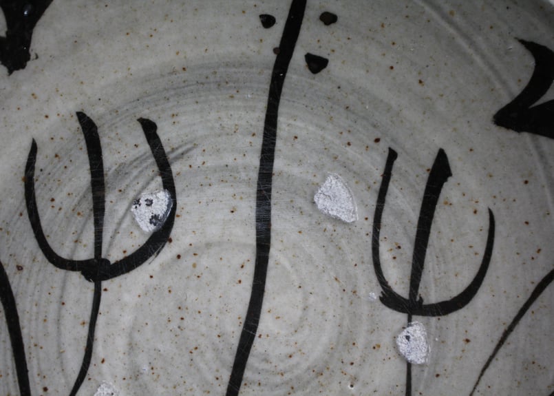 光藤佐 鉄絵皿5.5寸 1 | online shop ゆすらや