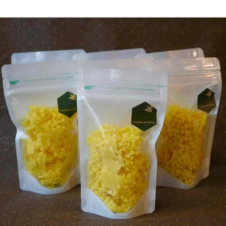 蜜ろうフレーク 【加工しやすい天然の蜜ろう】 100g