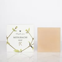 【たっぷりサイズで全身の保湿にお勧め】 みつばち石鹸 花 100g