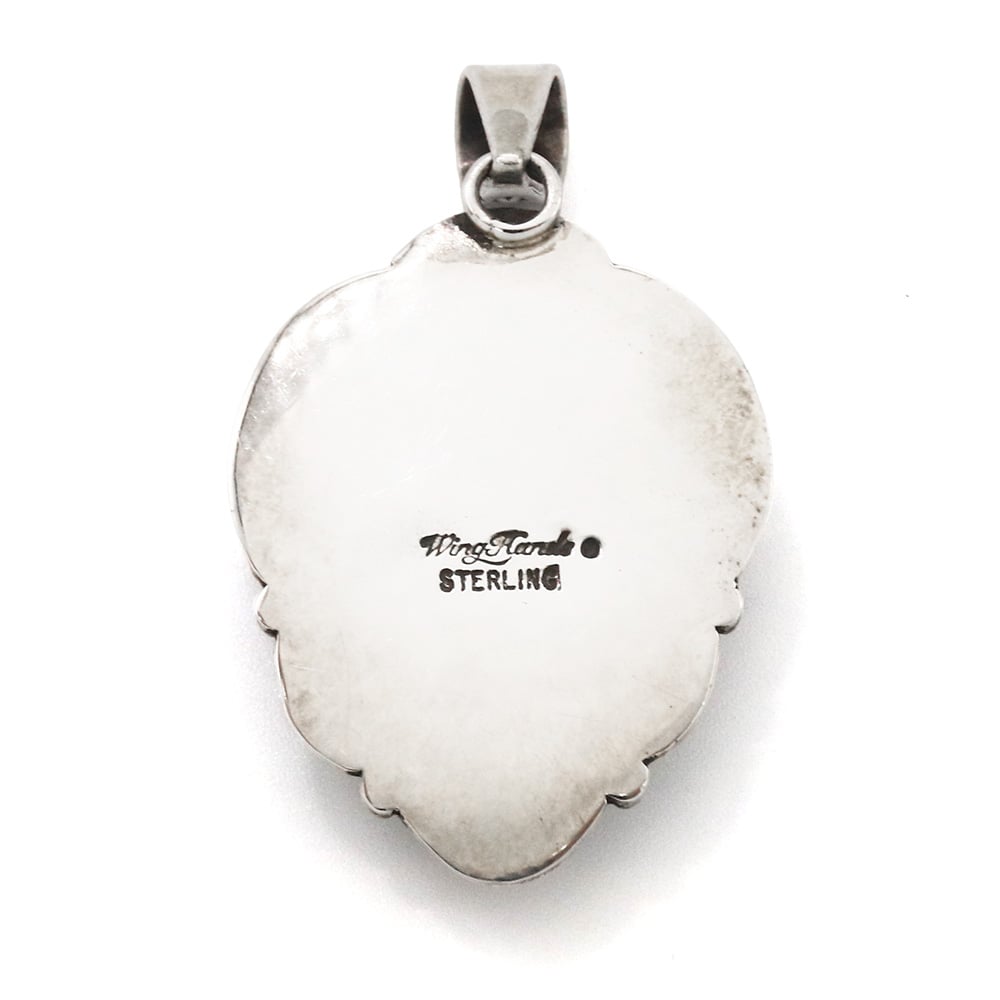 きつね　ブラックウェブキングマンターコイズ　リング　インディアンジュエリー きつね ブラックウェブキングマンターコイズ リング