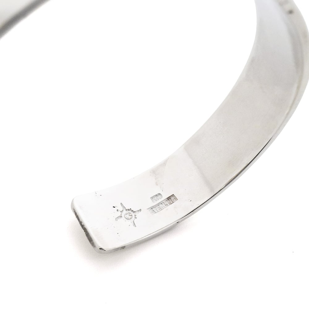 太陽プレート バングル K10×Silver950 | TUNGTUNG