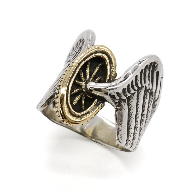 フライングホイール リング Flying Wheel Ring 【フライング ホイール リング】K10×Silver950