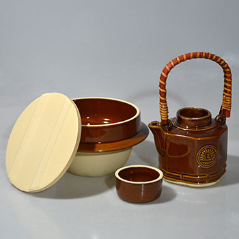 駅弁セット(茶染つる) | 株式会社まる忠～陶器の販売～