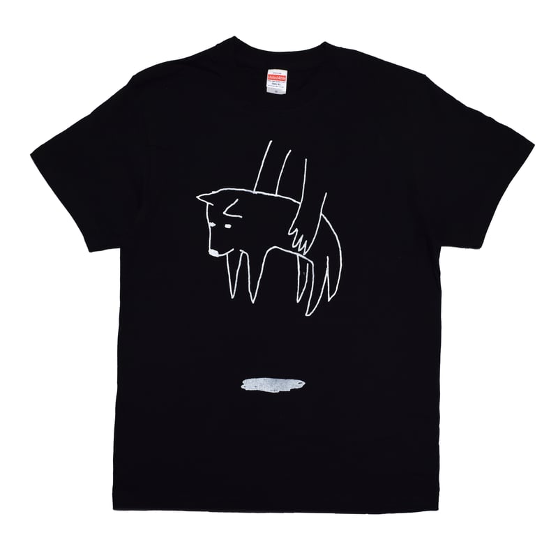 内田亘 犬Tシャツ（WHITE / GRAY / BLACK） | PINHOLE BOOKS