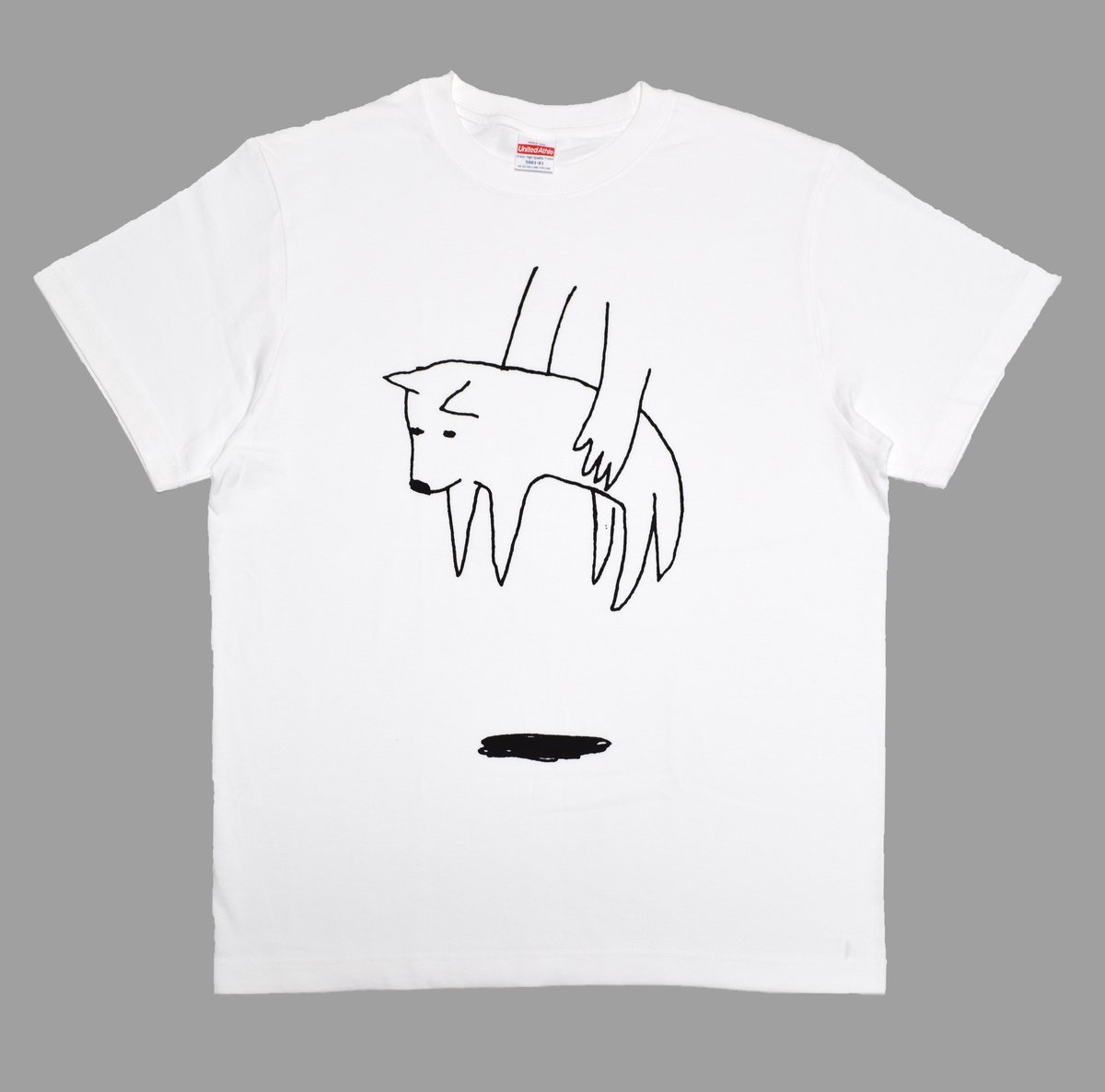 内田亘 犬Tシャツ（WHITE / GRAY / BLACK） | PINHOLE BOOKS
