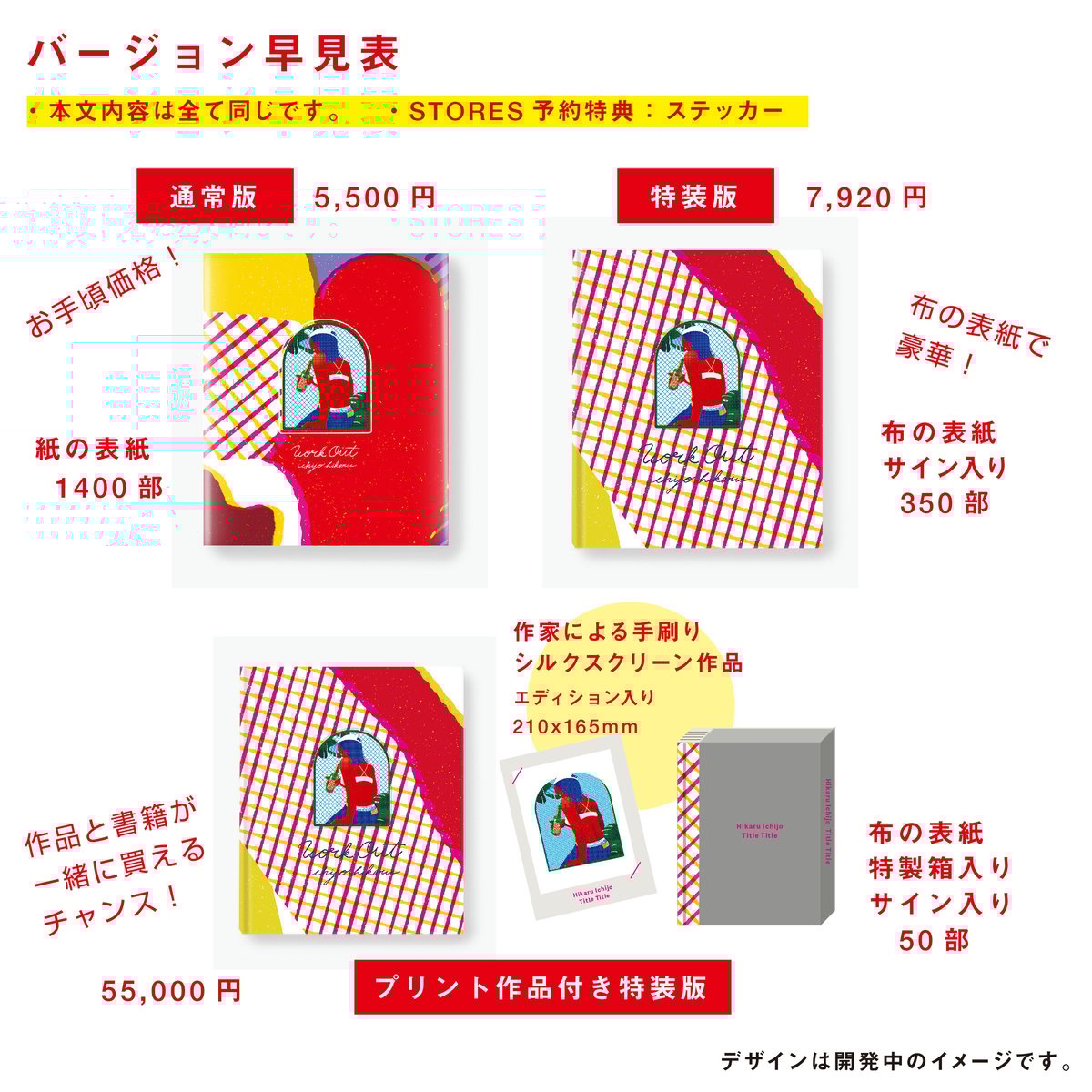 一乗ひかる WORK OUT 特装版 作品集 特典付き】一乗ひかる『WORK OUT』特装版 – 青山ブックセンター本店