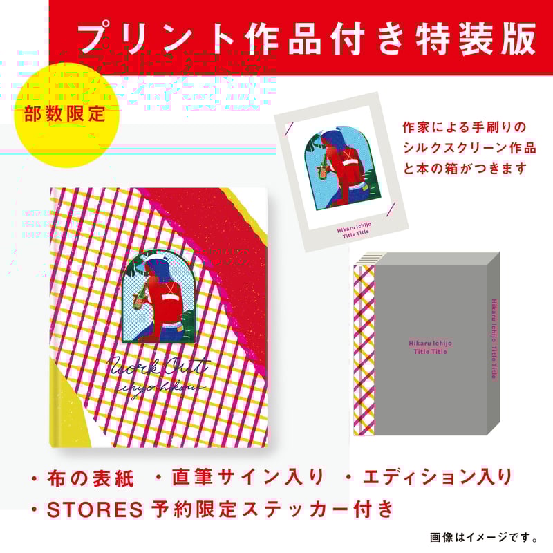 一乗ひかる WORK OUT 特装版 作品集 一乗ひかる「WORK OUT」プリント付き箱入り特装版 | PINHOLE BOOKS