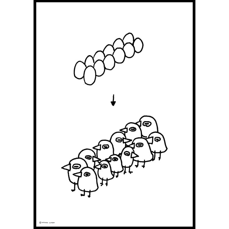 内田亘 A2サイズ ポスター（4 TYPES） | PINHOLE BOOKS