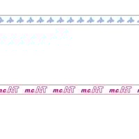 m.c.A・Tロゴ柄マスキングテープ２本SET