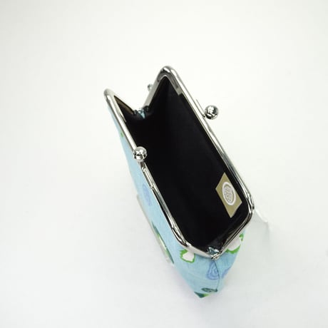 3.3寸角　かえる　水色　口金N