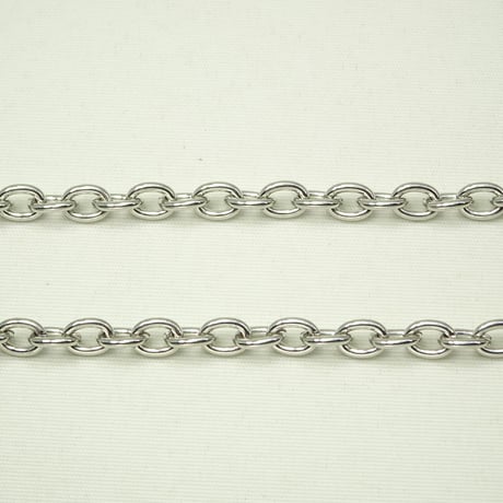 クサリ　O字　ニッケル色　45㎝　120cm　130㎝