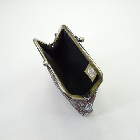 3.3寸角　ふくれ織　てんてん　ブルーグレー色