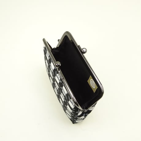 3.3寸角　ばんざいパンダ　黒色　口金B