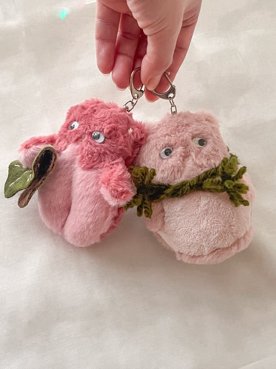 TANUkeyholder SAKURA MOCHI-east (受注制作) | TANUKI TANUkeyholder SAKURA MOCHI-east (受注制作) | TANUKI