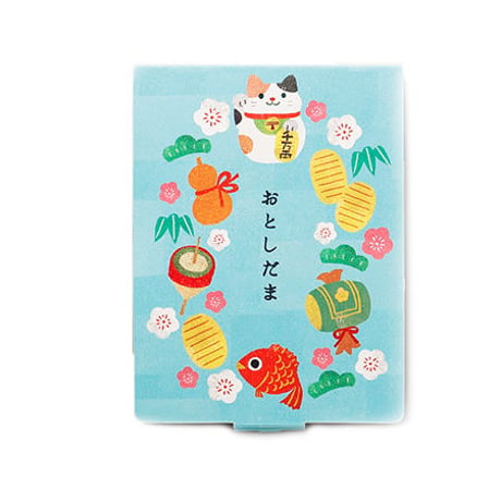 飛び出すアートのポチ袋『たまGETTA』（ポチ袋付）【だるま】【初夢】【招き猫】