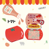taberu:（トマト）【付箋30枚付き】