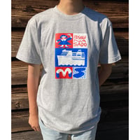 いとしげなおけさ丸　Tシャツ（グレー）