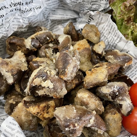 フライして食べてね！鶏肝の竜田揚げ　1000g