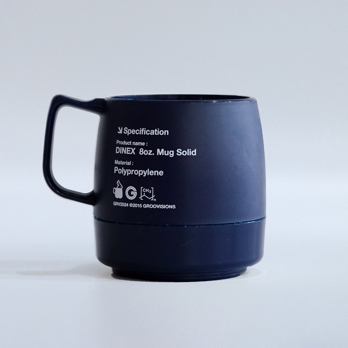DINEX MUG navy 白プリント | mimiya online store